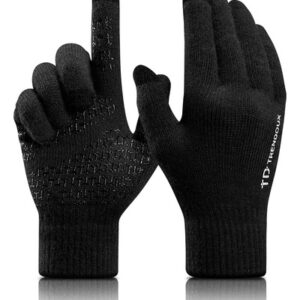 Guantes De Invierno Táctiles Con Forro Térmico Y Antidesliza Color Talla
