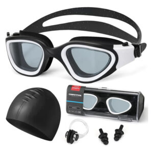 Gafas De Natación Polarizadas Uv Antivaho Unisex Sin Fugas 5 Negro