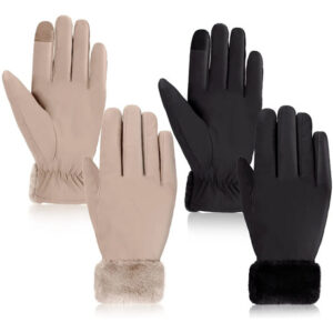 Guantes De Esquí Impermeables Para Mujer Con Pantalla Táctil