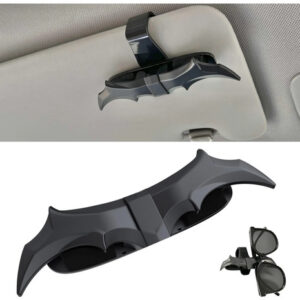 Soporte De Coche Para Lentes De Sol Murciélago Negro Accesor