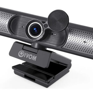 Cámara Web 1080p Con Micrófono Y Altavoz Usb Plug And Play Color