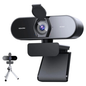 Cámara Web 4k Ultra Hd Enfoque Automático Y Micrófonos Ruido Color