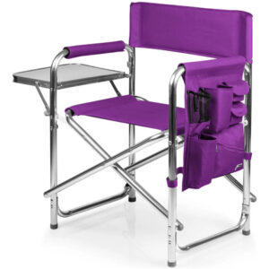 Silla De Picnic Plegable Ligera Con Mesa Auxiliar 48x10 Cm Color