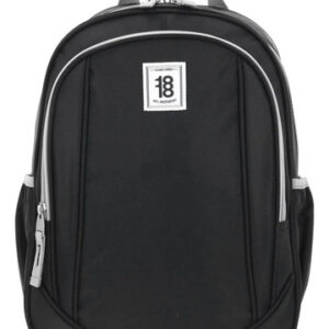 Mochila Negra Para Adultos 1818 Diseño Funcional Y Práctico Negro Diseño De La Tela