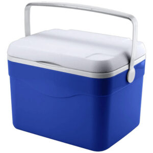 Hielera Portátil Azul 16 Litros Liviana Y Resistente Para 22 Azul