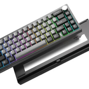Teclado Mecánico Inalámbrico 60 Compacto Rgb Aluminio Para P Color Del Teclado Idioma