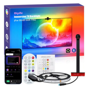 Tira Led Rgb 4m 120 Leds Para Tv De 55 A 65 Pulgadas Color De La Luz