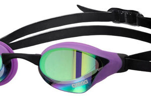 Anteojos De Natación Unisex Antivaho Espejado Para Adultos Esmeralda/ciruela/negro