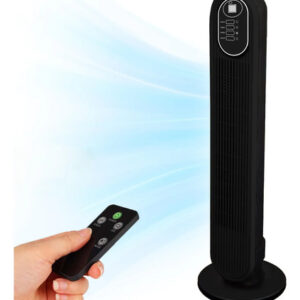 Ventilador De Torre Oscilante 80 Silencioso 8 Velocidades Ne 0 Mm Frecuencia Color De La Estructura Color De Las Aspas Material De Las Aspas 0