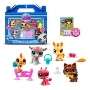 Juego Coleccionista Littlest Pet Shop 5 Mascotas Accesorios