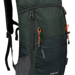 Mochila De Senderismo Ligera 20l Plegable Gris Resistente Al Gris Diseño De La Tela