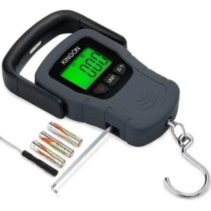 Báscula De Equipaje De Pesca Portátil Digital Retroiluminada