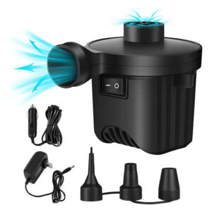 Bomba De Aire Eléctrica Portátil Para Inflar Albercas Y Jugu