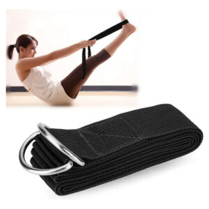 Banda De Resistencia Elástica Para Ejercicio Negro Yoga Pila Negro