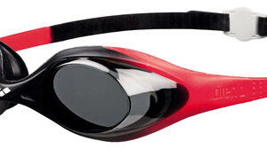 Gafas De Natación Ajustables Para Niños Antivaho Spider Jr Negro/rojo