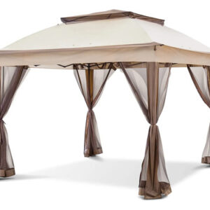 Tienda De Campaña Instantánea 3x3 Metros Con Mosquitero Beig Color