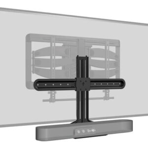 Soporte Ajustable Para Sonos Beam Color Negro 4,57 X 51,56 C Negro