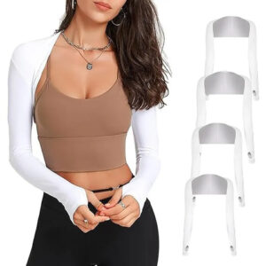 Mangas Para Brazos Uv Mujer Transpirables 4 Pzas Deportivas Talla Color