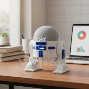 Soporte Para Asistente Virtual Alexa Y Google Home Tipo R2d2 Color