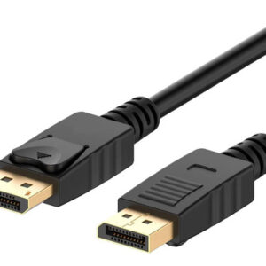 Cable Displayport A Displayport 4k 1.8m Alta Velocidad Negro