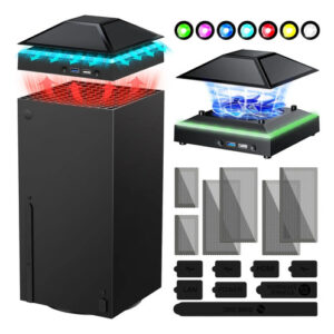 Ventilador Rgb De Refrigeración Para Xbox Series X Con Filtr Color
