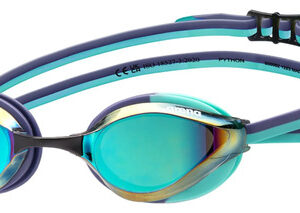 Anteojos De Natación Unisex Ajustables Antivaho Espejo Adult Turquesa/future Dusk/water