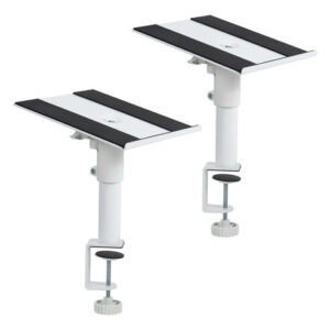 Soportes Ajustables Universales Para Altavoces 25 X 23 Cm Blanco