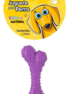 Juguete De Caucho Spiky Para Perro Pequeño Resistente Y Limp
