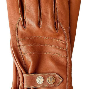 Guantes De Invierno De Piel Para Hombre Marrón Clima Frío Marrón Talla