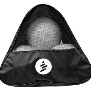 Bolonera Negra Para 3 Balones Fútbol Y Baloncesto 10 Litros Color