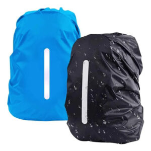 Funda Impermeable Para Mochila 10-40l Azul Y Negro Antipolvo Azul/negro Nombre Del Diseño