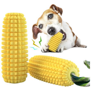 Juguete Masticable Para Perros Indestructible Amarillo 160g