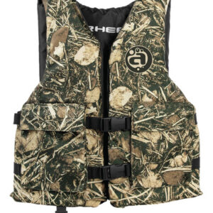 Chaleco Deportivo Juvenil Camo Aprobado Uscg Con Bolsillos Camo Talla