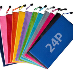 Estuche De Lápices 24 Piezas Impermeable Con Cremallera