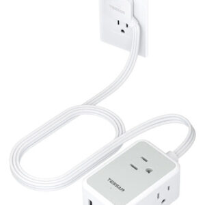 Regleta Multicontacto Plana 3 Puertos Usb 1.5m Gris Color