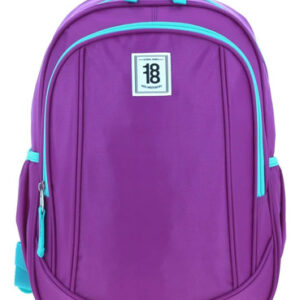 Mochila Morada 1818 Adulto Amplio Compartimento Organizadora Morado Diseño De La Tela