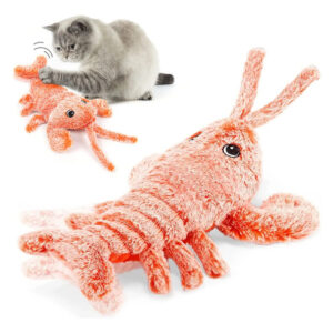 Juguete Interactivo De Langosta Para Gatos Y Perros Recargab Color