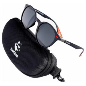 Lentes De Sol Polarizados Deportivos Uv400 Negro Para Hombre Diseño Negro Color Del Armazón Color De La Varilla