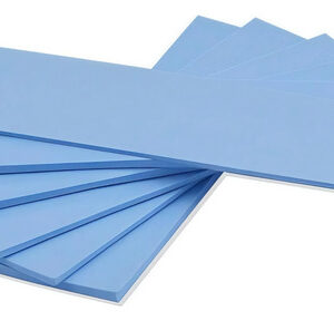 Almohadillas De Enfriamiento Silicona 6 Unidades 6w/mk Azul 2 Piezas: 20 X 67 X 0,5 Mm, 20 X 67 X 1 Mm, 20 X 67 X 1,5 Mm. Color Del Led