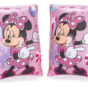 Manguitos De Natación Minnie Mouse 3 A 6 Años Pvc Rosa Rosa
