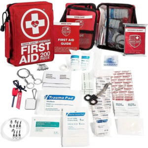 Kit De Primeros Auxilios 200 Piezas Portátil Para Hogar Y Co