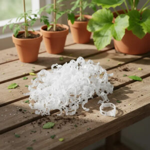 200 Clips De Plástico Para Plantas Soporte Jardín 2,5 Cm