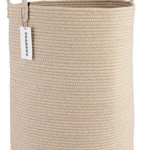 Cesta De Cuerda De Algodón Grande Redonda Multicolor Para Ro Multicolor Nombre Del Diseño