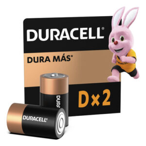Pilas D Alcalinas Larga Duración 1.4v Paquete De 2 Unidades