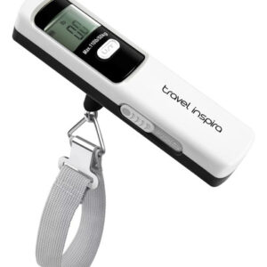 Báscula De Equipaje Digital Sin Pilas 50kg Portátil Blanco Blanco