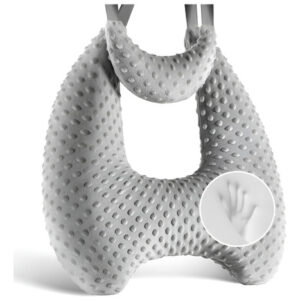 Almohada De Viaje Para Niños De Espuma -gris