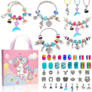 Kit De 67 Piezas Para Hacer Pulseras Juguete Para Niñas