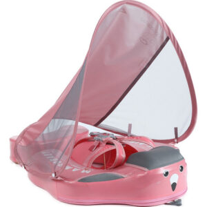 Mambobaby Flotador Bebe Non Inflable Salvavidas Con Toldo Color Verde Heccei B503