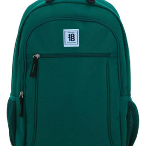 Mochila Grande Unisex Verde Para Secundaria Y Preparatoria 3 Verde Diseño De La Tela
