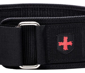 Cinturón De Levantamiento De Pesas 10 Cm Negro Mediano Nailo Negro Talla